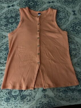 Old navy button up tank top